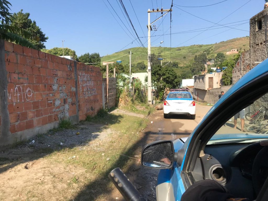 Policiamento na localidade foi reforçado. 